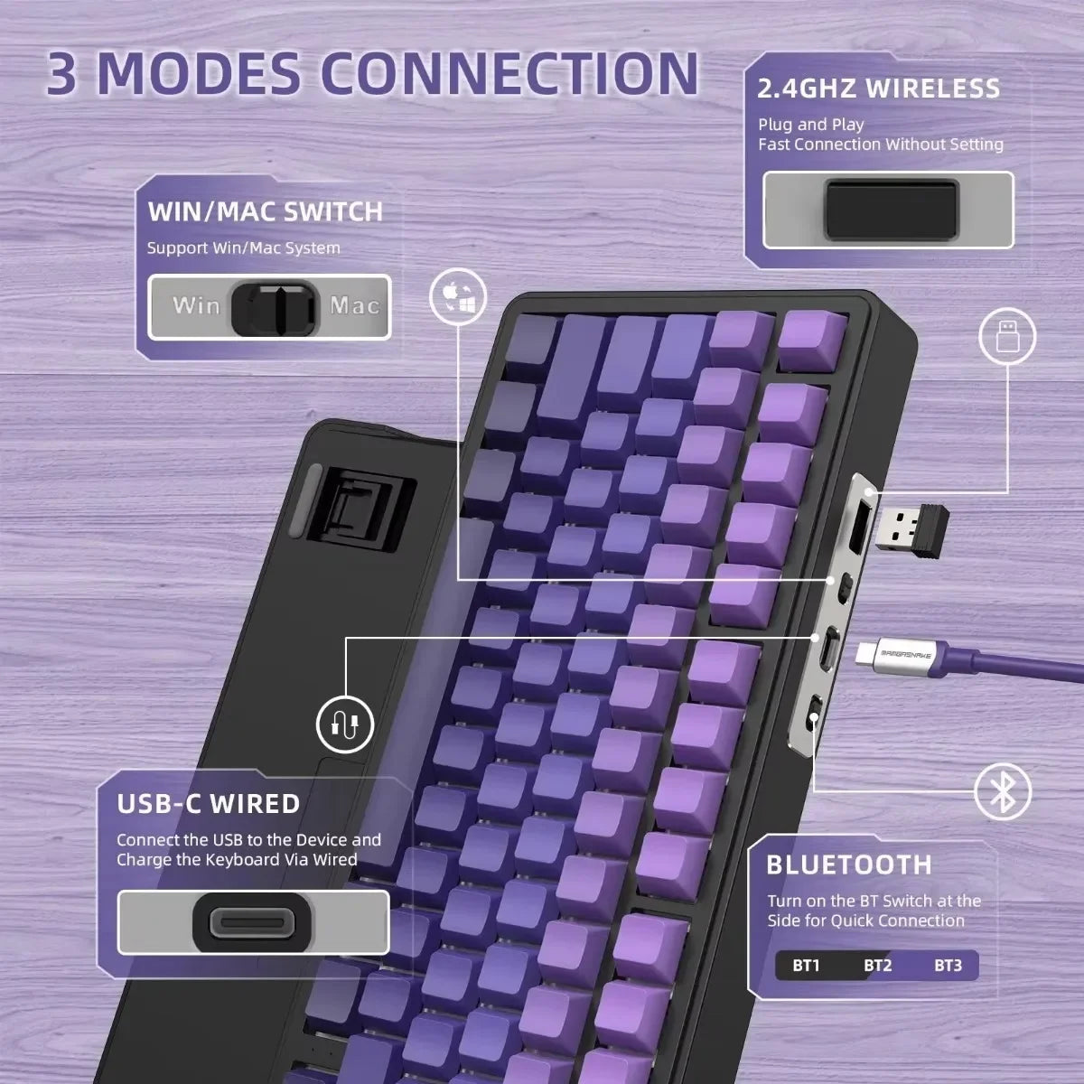 VentraForce Type: ATTACK SHARK X85