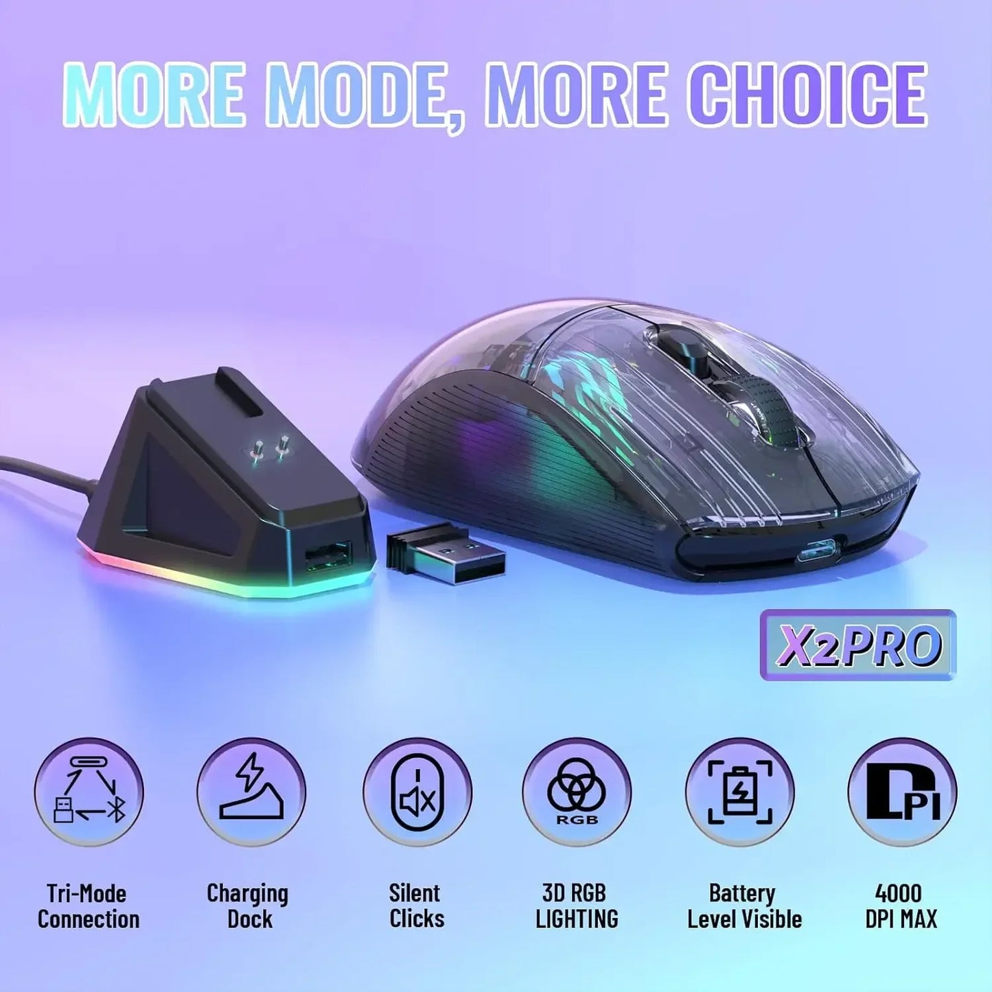 VentraForce Aim: ATTACK SHARK X2 Pro